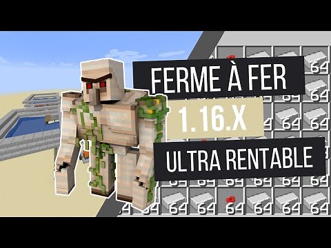 [TUTO] Ferme à fer ULTRA Rentable | JAVA | 1.16