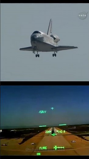 Top Gun Pilot Lands Space Shuttle