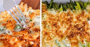 DIY Best Cheesy Asparagus Casserole Recipe