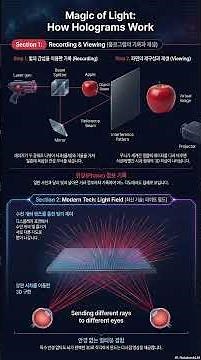 스타워즈처럼 통화할 수 있을까? 홀로그램, Holography & Light Field Display