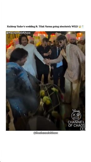 Bro danced like there's no tomorrow 😂🔥#tilakvarma #yuzvendrachahal #kuldeepyadav #dance #funny #meme