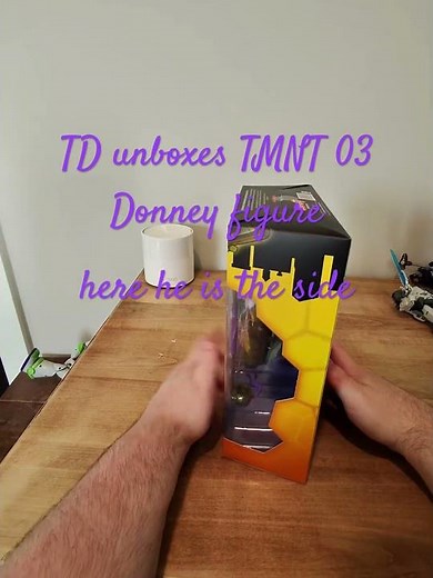 TD unboxes TMNT 03 Donney figure