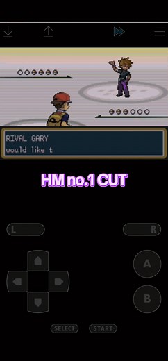 Cómo conseguir HM número 1 Cut en Pokémon Fire Red