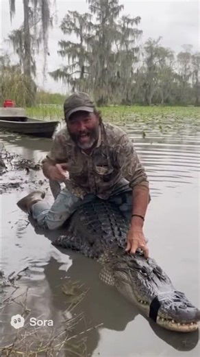 Gator Guy wrestles a gator. - Testimonial
