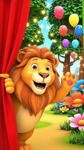 🎪 Circus Animal Parade Song for Kids | Learn Animals 🐘🦁🎶 #nurseryjoyus