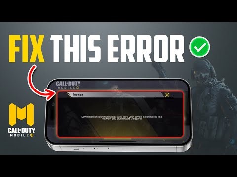 How to Fix Call of Duty Download Configuration Failed Error on iPhone | COD Configuration Failed