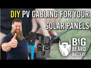 How to Make Your Own PV Solar Cables with MC4 Connectors | DIY RV Solar Wiring Guide