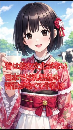 意外と知らない牛乳の歴史3選 #雑学 #shorts #食の知識