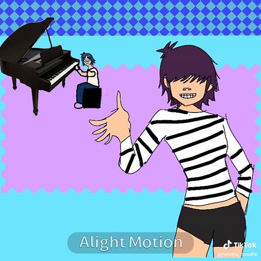 Piano Tiles Trend: Noodle 2D Gorillaz Piano Tiles Tutorial