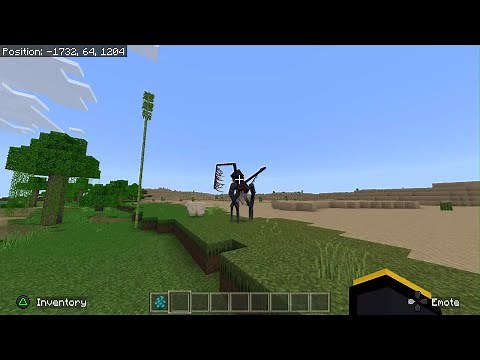 Minecraft Bedrock BIOHAZARD Texture pack warden showcase