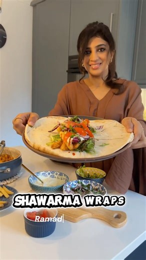 Chicken Shawarma Wraps