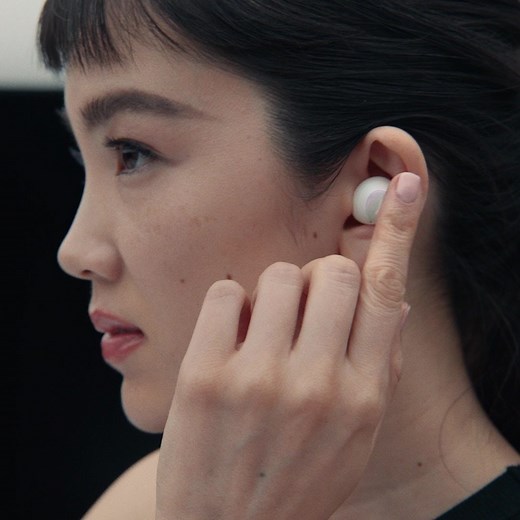 Stay fit at home with the new #GalaxyBudsPlus and jam to your favorite beats. | Samsung