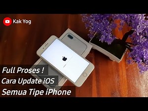 Cara Update iOS Semua Tipe iPhone Full Proses !