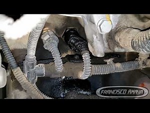 DD15 engine broken oil pressure sensor leaking oil electronic problem replacement