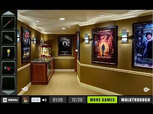 Golden Cinema Escape Walkthrough
