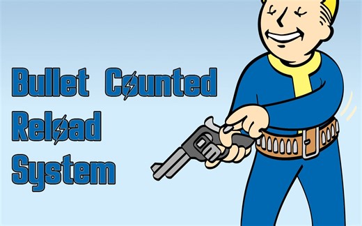 辐射4子弹计数装填系统演示-Bullet Counted Reload System