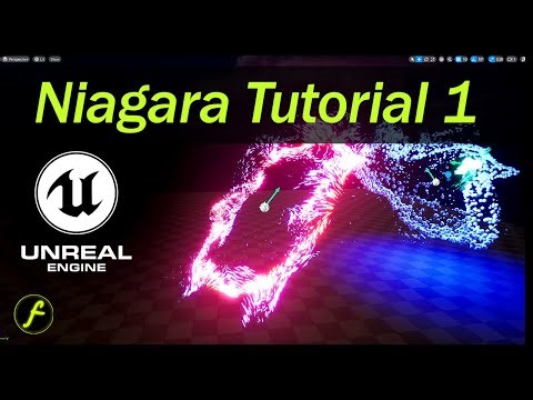 Unreal Niagara Basic Tutorial | abstract particles