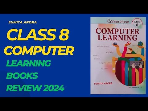 cornerstone class 8 computer learning book review 2024 by Sumita Arora