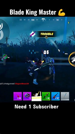 Blade King Master Fortnite Mobile Gameplay | Fortnite Mobile |Fortnite Mobile 2026 | Shorts Gameplay