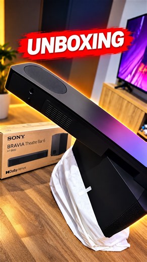 Unboxing Sony BRAVIA Theatre Bar 6 🔥 | HT-B600 Dolby Atmos Soundbar