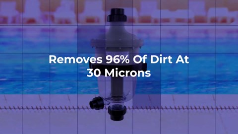 Circupool TJ-16 Typhoon Pre-Filter - Cyclonic Filtration for Swimming Pools up to 60,000 Gallons - for Easy Retrofit Installation - 2 Year Warranty
