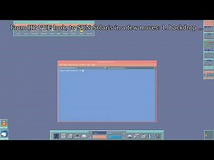 NsCDE Video 10: Help System, from HP-UX to Sun Solaris