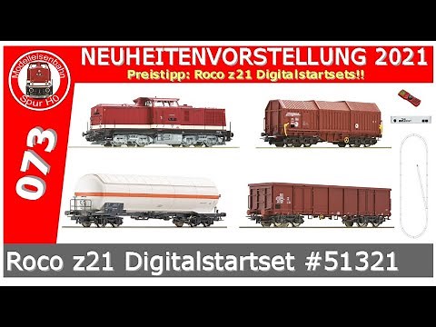 Roco Digital Startset z21 #51321 BR 114 + 3 Güterwagen DR Epoche IV DCC Kondensator Multimaus