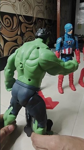 Avengers Superhero Toy Unboxing for Kids | Marvel Action Figures Surprise Box | PlayBee Kids Hulk