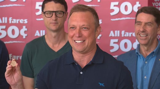 Public transport fares to be slashed to 50 cents in Queensland