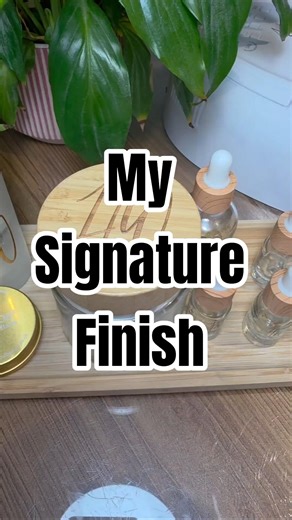 The way all nail appointments finish in my studio, with a moisturising hand massage.