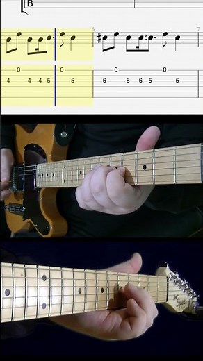 Guitar Tab Secret Agent Man by Johnny Rivers #guitarriffs #guitar #guitartabs #howto