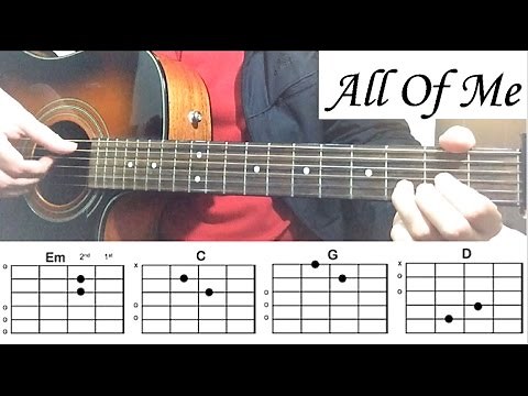 "All Of Me" (John Legend) | Guitar Tutorial (Lesson)
