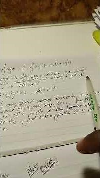 differential equation (Exact)