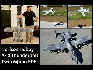 Horizon Hobby A-10 Maiden Unbox Build Setup