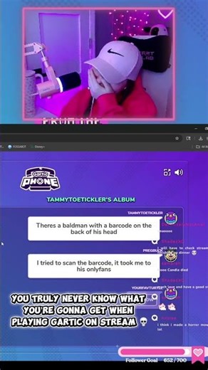 Bald man with a barcode… #garticphone #funny #streamer #girlgamer #gartic #community #gamenight #fun