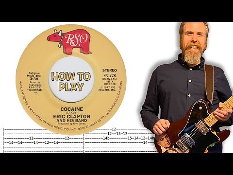 How to play Cocaine - Eric Clapton Guitar with tab