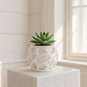 3D Printed Generative Design Plant Pot - Etsy Canada