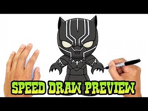 Black Panther | The Avengers Drawing Lesson Preview