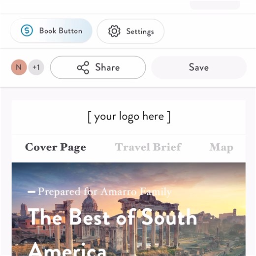 Stop wrestling docs. Build stunning, interactive itineraries fast. Brand-perfect, client-ready. | Safari Portal