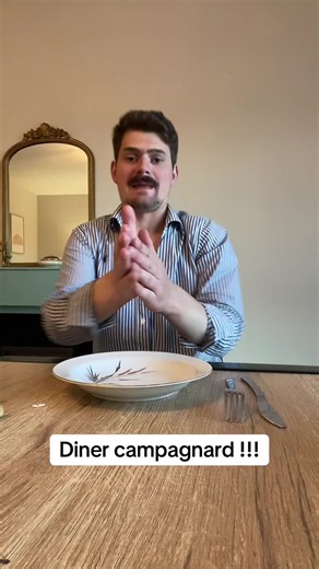 Dîner campagnard : recette facile de cuisine française