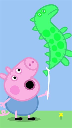 George’s Balloon 🎈 #shorts #peppapig