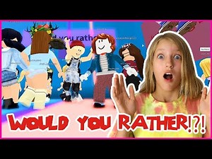Would You Rather -- Eating WHO?!?