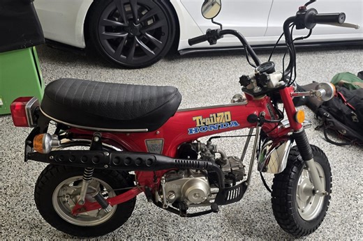 No Reserve: 24-Years-Owned 1976 Honda CT70 Trail