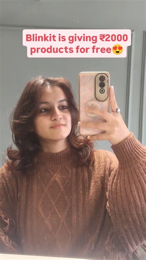 ਰਿਤਿਕਾ ਜੋਸ਼ੀ | ‼️ Run to Blinkit ‼️ follow & comment ‘blinkit’ to know the details ✨ For those who didn’t receive the offer message, kindly comment... | Instagram