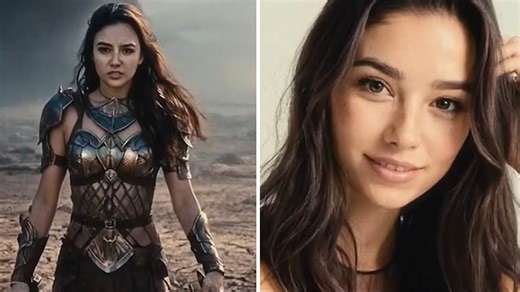 AI-generated actress Tilly Norwood in various screen tests