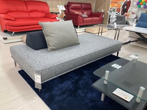 本革の背クッションがお洒落。自由な組み合わせを楽しめるソファ「FREEing」