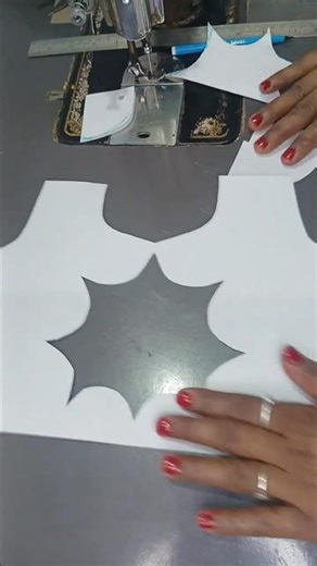 perfect blouse neck design cutting tutorial/back paper neck design#shorts#viralshorts#swingtips