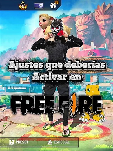 Ajustes que deberías activar en Free Fire