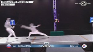 Epic Sabre Hit: Today's edition is properly and unambiguously epic, from the most exciting young fencer on the circuit at the moment. Full match is at https://www.youtube.com/watch?v=WsjOfELs4NI #EpicSabreHit | Sydney Sabre