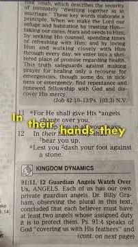 psalm 91 for God's protection over you NKJV Bible